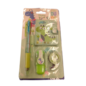 "Notebook Diary, Kids Diary with Pen, Dinosaur Diary, Tape, Highlighter, Multicolour Pen Return Gifts for Kids & Boys  "