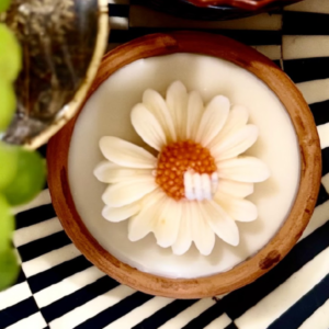 Soy Wax Rustic Daisy Scented Candles
