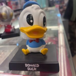 Donald Duck Character Action Figure Limited Edition Bobblehead with Mobile Holder for Car Dashboard, Office Desk & Study Table