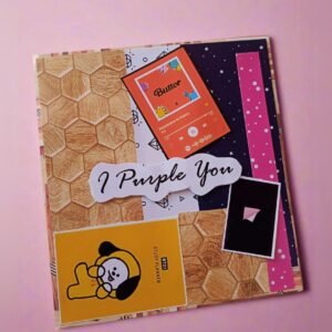 K-Pop BTS Blackpink Personalised with Photo Scrapbook