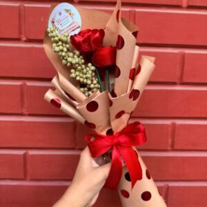 Polka Passion Bouquet - Handmade bouquet