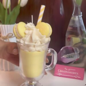 Lemon Macaron Delight Candle